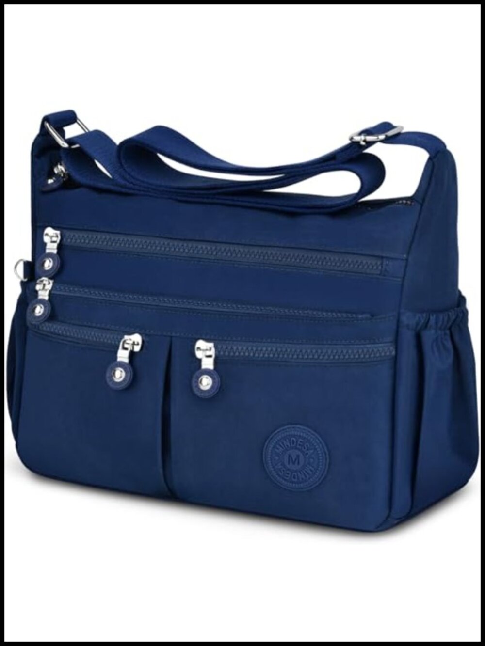 Nylon Crossbody Bag Waterproof Lightweight Travel Purse Shoulder Handbag
